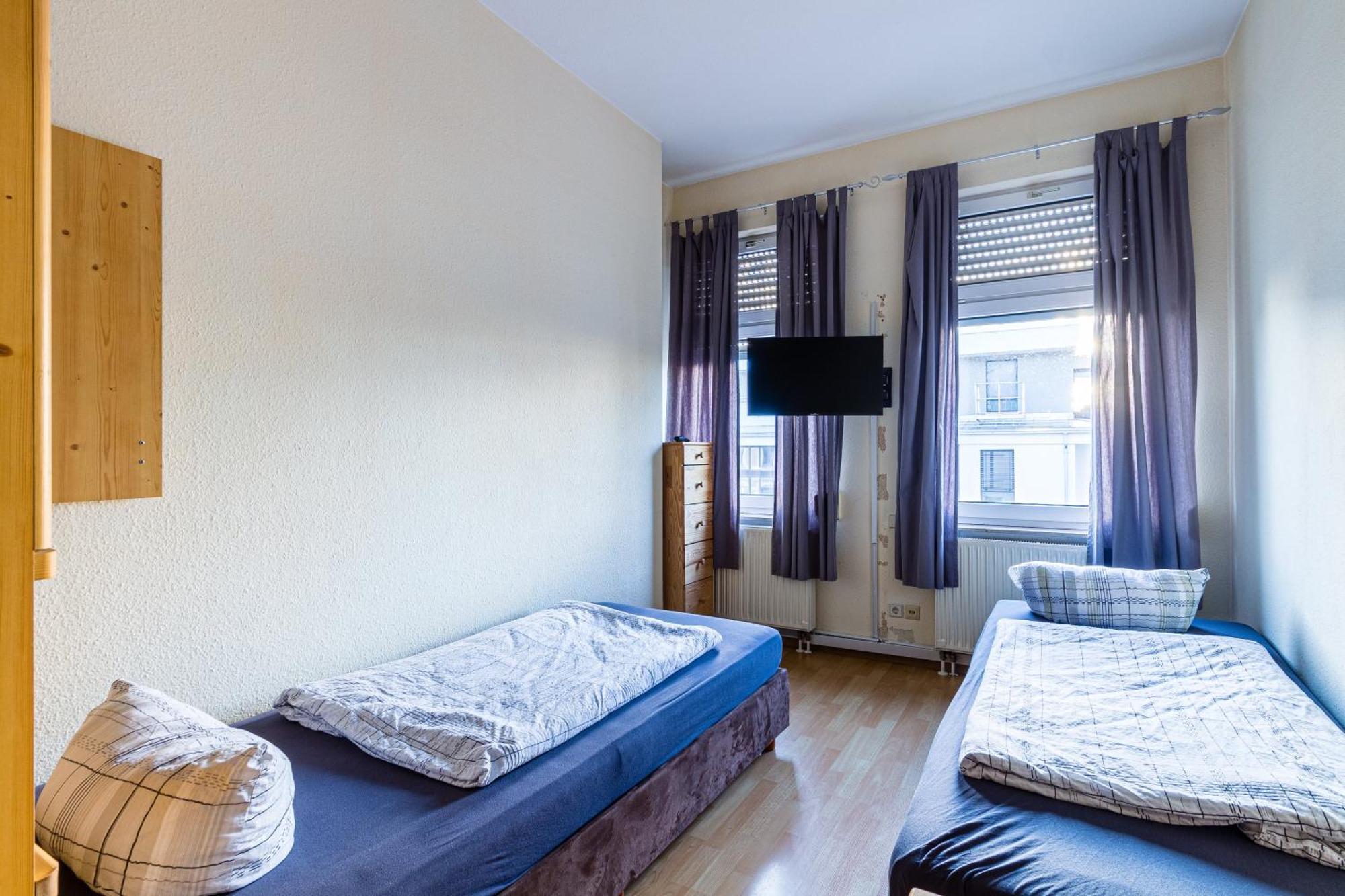 Apartmenthaus In Chemnitz Fuer Monteure Exterior foto